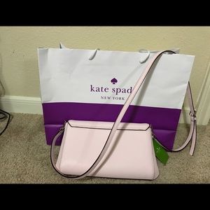 Kate Spade laurel way pinkblush cross body leather