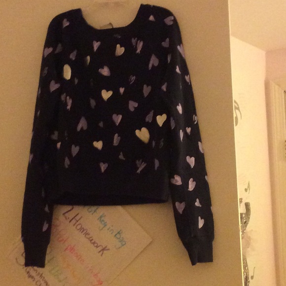 ABERCROMBIE KIDS cropped sweatshirt (gently worn)