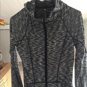 Reebok zip up workout top