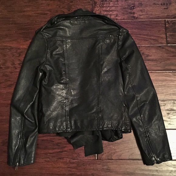 ❌SOLD❌ ALL SAINTS MANU LEATHER JACKET - Picture 3 of 4