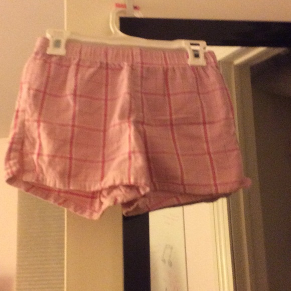 DREAM BIG plaid Pajama Shorts