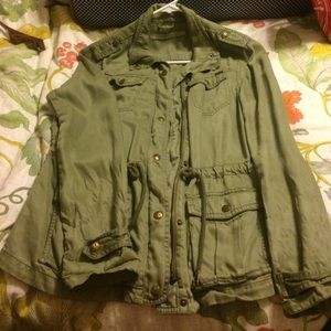 Max Jeans Olive Jacket