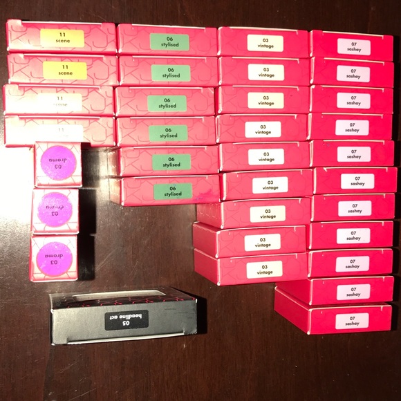 Lot of Jemma Kidd cosmetics