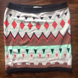 Gianni Bini Aztec Skirt