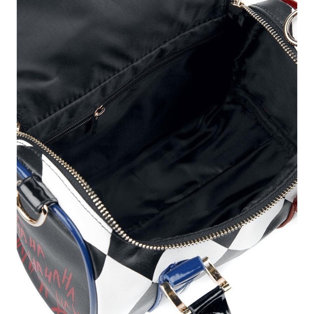 New~ HARLEY QUINN SUICIDE SQUAD MINI BARREL BAG - Picture 5 of 8