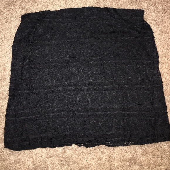 Lace Mini Skirt