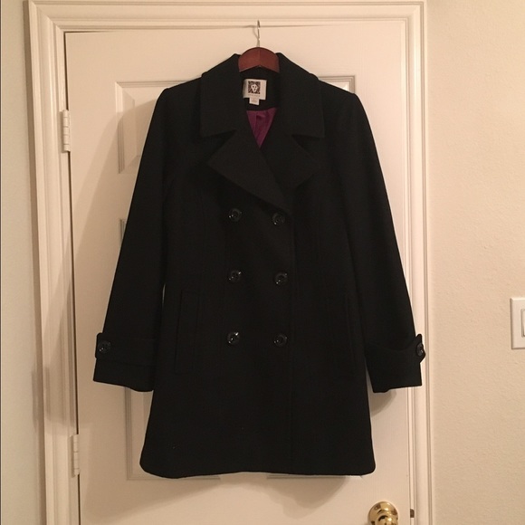 Anne Klein double breasted Peacoat