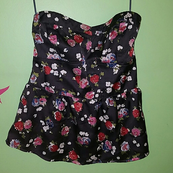 Sexy floral tube top, AEO
