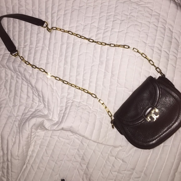 Tory Burch black leather purse