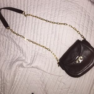 Tory Burch black leather purse