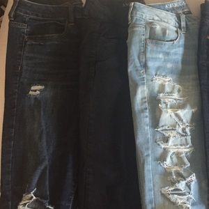 Three American Eagle jeans $25