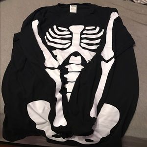 PINK Victoria Secret skeleton shirt!
