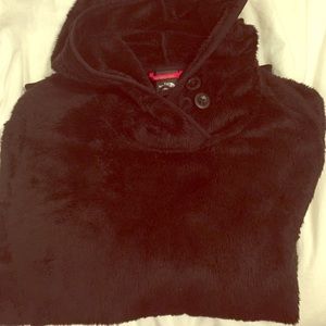 Fleece north face hoodie