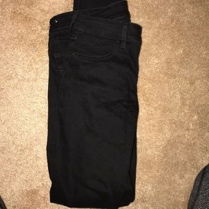 black hollister jeans