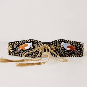 Anthropologie Birdsong Belt