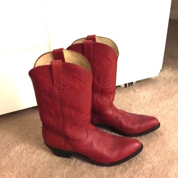 Durango Red Cowboy boots!