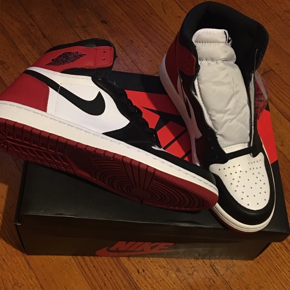 Jordan black toe 1's - Picture 4 of 4