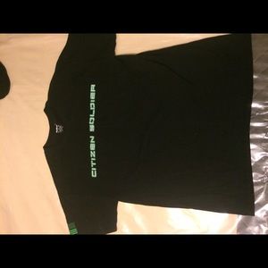 2 national Guard shirts