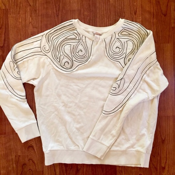 ‼️H&M Couture‼️ EMBELLISHED beaded sweater NWOT - Picture 2 of 6