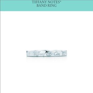 Tiffany Notes Band Ring