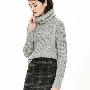 BR Mixed-Stitch Turtleneck Sweater NWOT