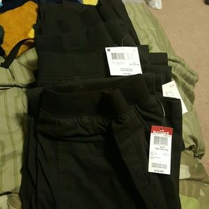 4 pairs of Basic edition black cargo pants $10each