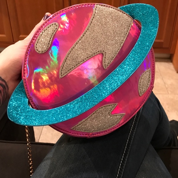 Glitter Planet Crossbody