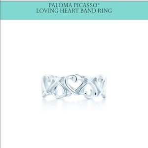 Tiffany's Loving Heart Band Ring