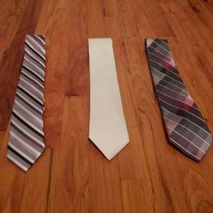 Express, Croft & Barrow and axcess Ties.