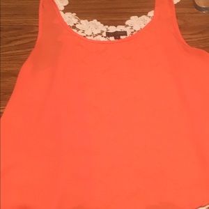 Crochet back tank