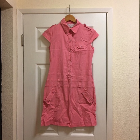 3 for $30 Pink shirt dress