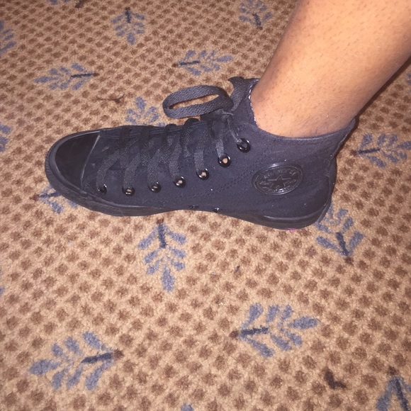 All black Converse