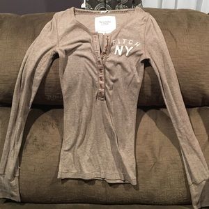 A&F long sleeved top
