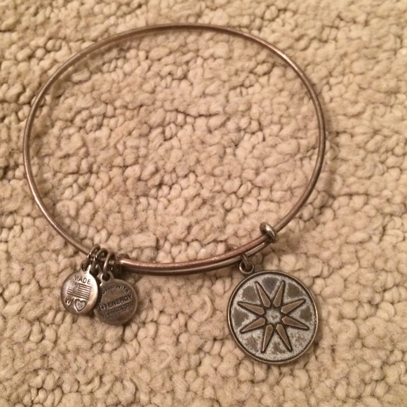 Alex & Ani star charm bangle