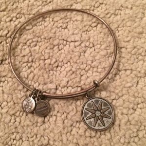 Alex & Ani star charm bangle