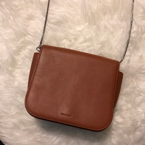 AllSaints Arc Crossbody in Sienna Brown