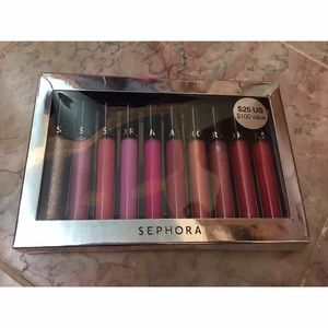 Set of 10 Sephora Lipglosses NEW