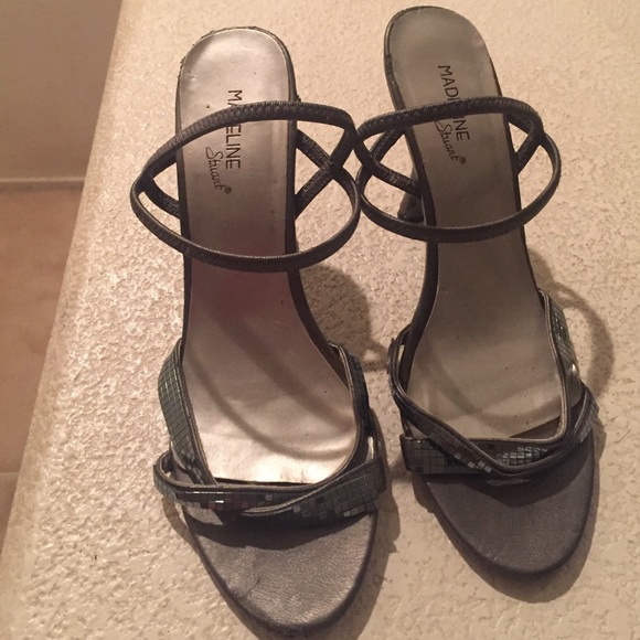 Silver heels