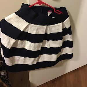 Blue and white skirt... NEVER WORE!!!