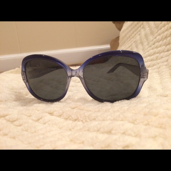 Blue Crystal Kate Spade "Carlene" Sunglasses