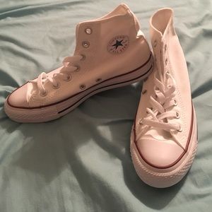 White high top converse