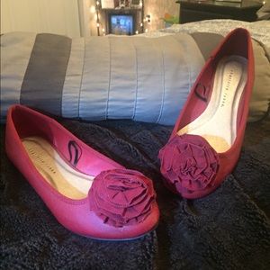 Charlotte Russe Red Flats