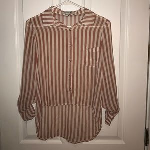 Forever 21 button up blouse