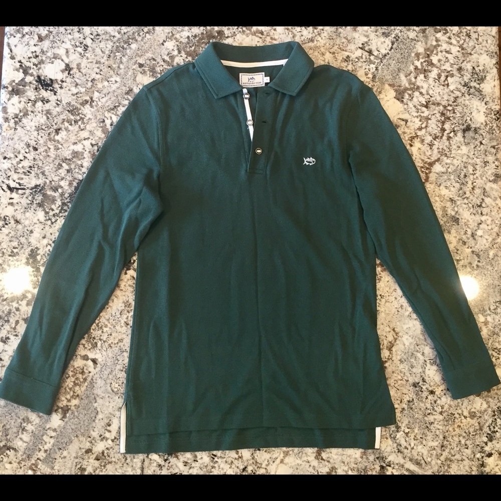 Southern Tide - Small - Long Sleeve Polo