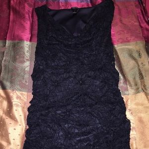 Black lace top