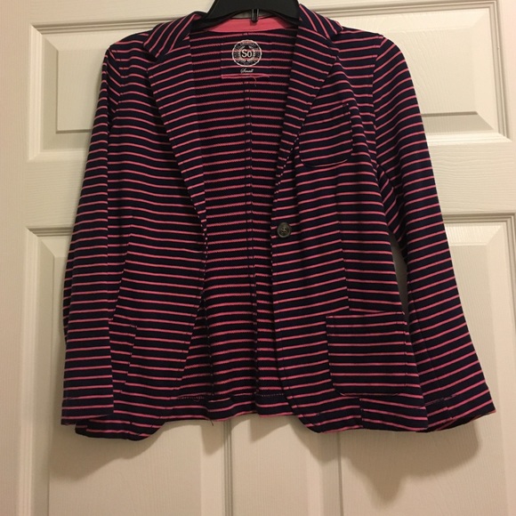 Striped Blazer