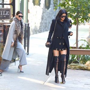 Schutz Lace Up Over-The-Knee Boots