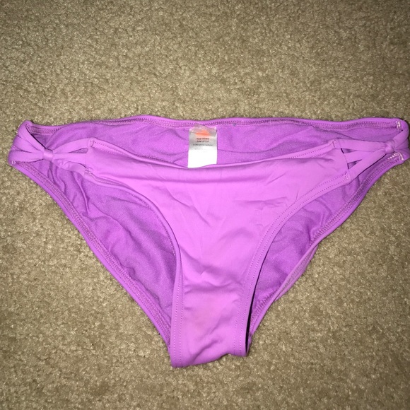 billabong rouched halter bikini reversable