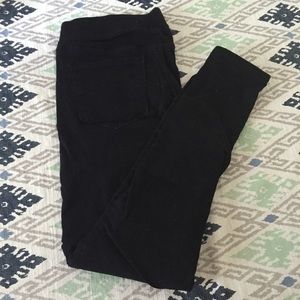 Old Navy black skinny denim leggings - 12