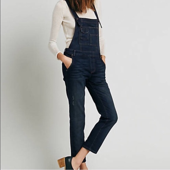 Washed Demin Overalls